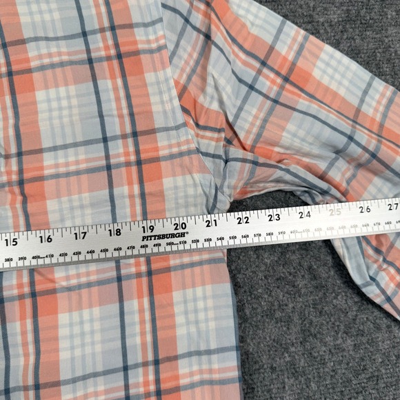 Vineyard Vines Slim Fit Crosby Shirt Medium Plaid Button Down Long‎ Sleeve Men's - Picture 8 of 9